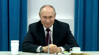 Бжжж - льет бесконечно!: Владимир Путин сравнил свой рабочий график с водопадом