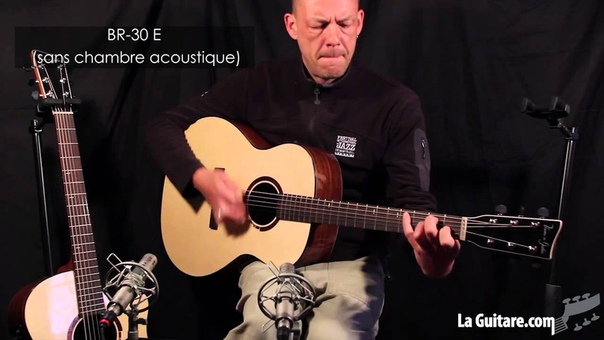 VGS Guitars Acoustic Chamber AC1 Belle Rose serie BR 20 CE et BR 30