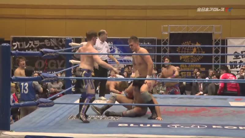 Akira Francesco, Danny Jones Yuma Aoyagi vs. Hokuto Omori, Kento Miyahara
