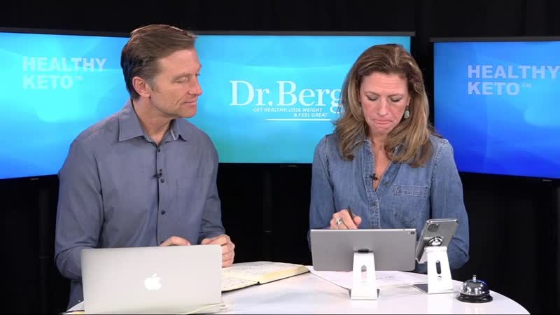 Join Dr. Berg and Karen Berg for a lively discussion on KETO and