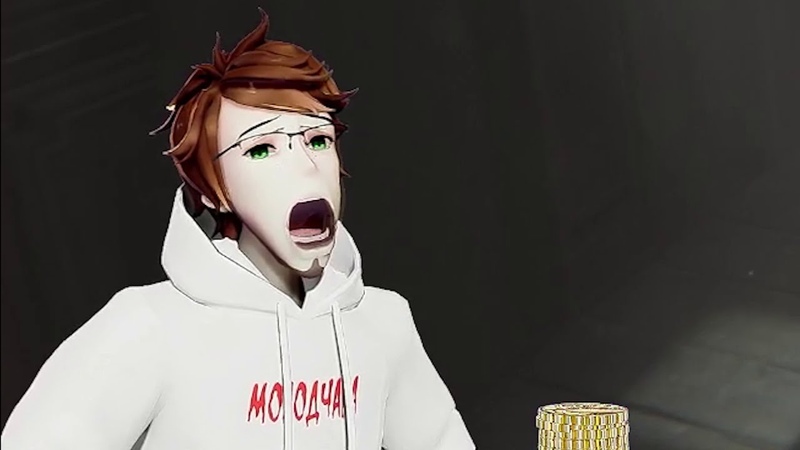 How wide Wits Kho can open his mouth Russian Vtubers ENG