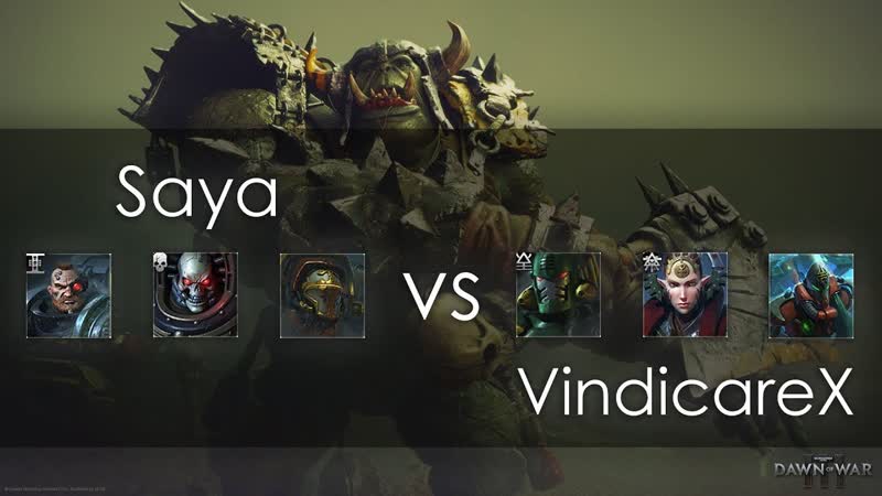 Dawn of War 3 Cast, 7 Saya (sm) vs Vindicare X