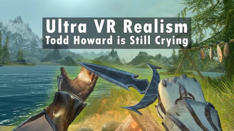 Modding Skyrim VR as Immersive as