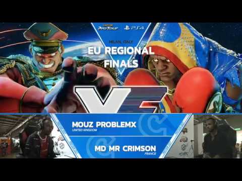 SFV: MOUZ Problem X vs MD Mr Crimson MGW 2017 Top 8 CPT