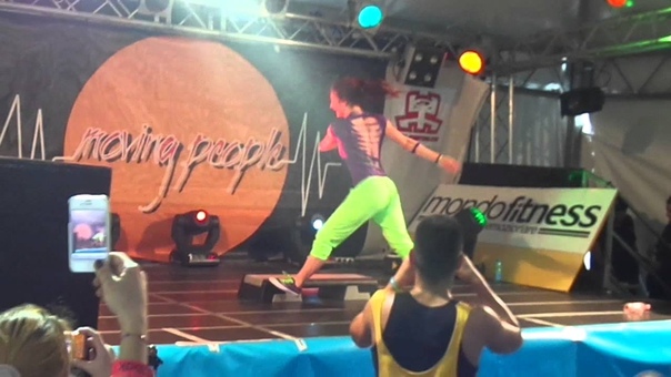 Italy, Rimini 2012 crazy step with Katya