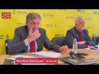 Le processus de la plainte contre Isral  la cour pnale internationale par Me Noureddine Benissad