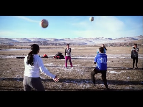 Mongolian Womens Soccer on Trans World