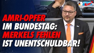 Amri-Opfer im Bundestag: Merkels Fehlen ist unentschuldbar! - Stefan Keuter - AfD-Fraktion