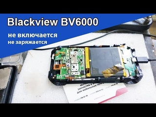 Blackview BV6000 не включается, не заряжается. Решение