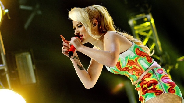 Iggy Azalea Work at Radio 1s Big