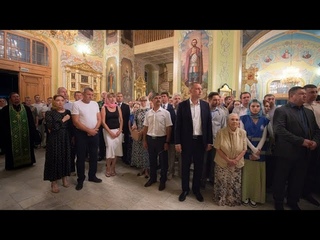 Саратовцы встретили мощи преподобного Сергия Радонежского