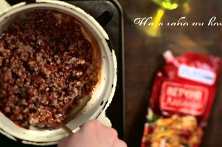 Рецепт: Лазанья с мясом - ТОРЧИН