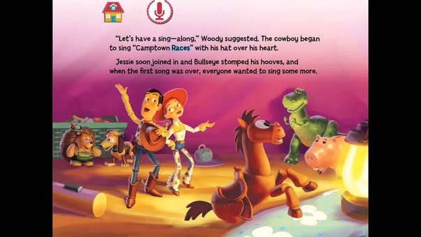 Woody Starry Night Book by Disney Story Time, Toy Story