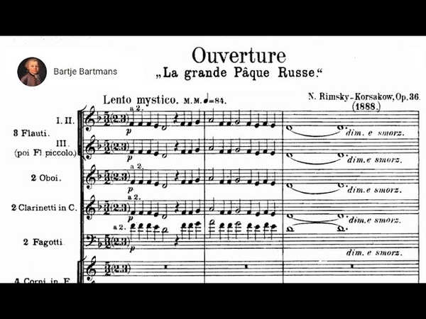 Nikolai Rimsky Korsakov Russian Easter Festival Overture, Op. 36