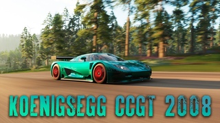 KOENIGSEGG CCGT 2008. Gameplay Forza Horizon 4. Customized race.