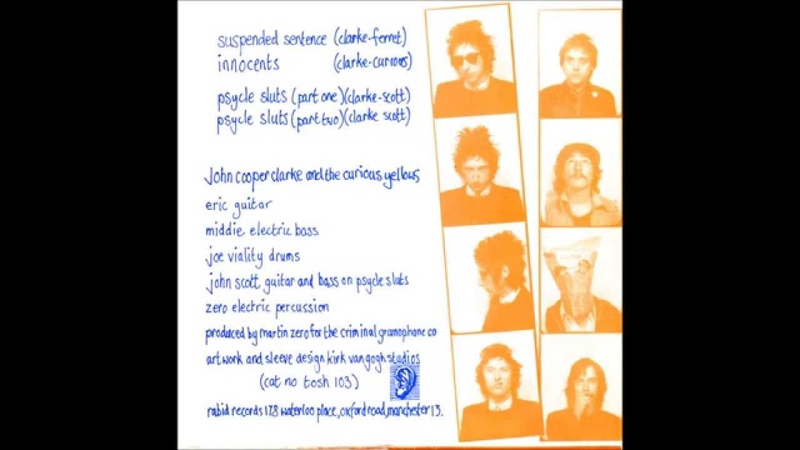 john Cooper Clarke Innocents E
