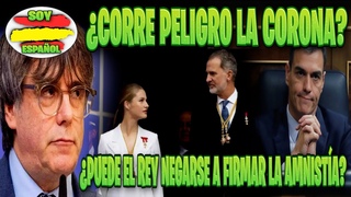 PUEDE EL REY NEGARSE A FIRMAR LA AMNISTA   Corre algn peligro la corona   Riesgos y Retos