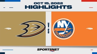 NHL Highlights | Ducks vs. Islanders - October 15, 2022