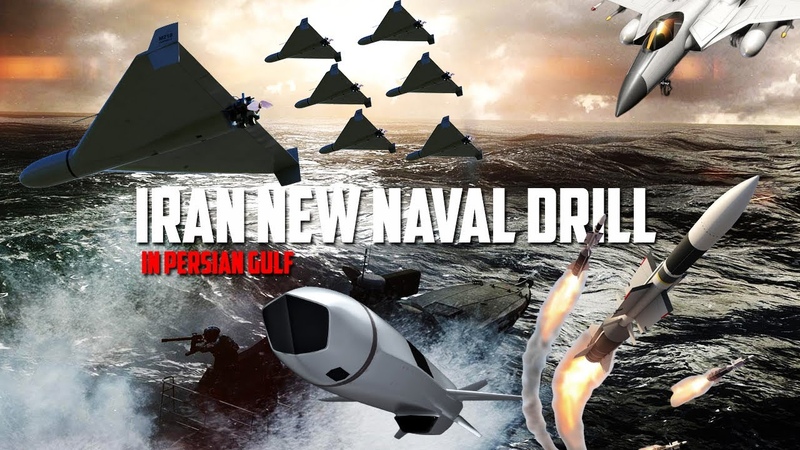 IRAN IRGC Kicks Off Naval Drill in Persian Gulf; Deploying AI Powered Missile Shields, Sea