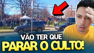A CIDADE AMERICANA EST CERDADA! AUTORIDADES PEDEM Q PAREM O CULTO - Revival Asbury