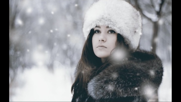 Create a Beautiful Winter Portrait with Softly Falling Snow
