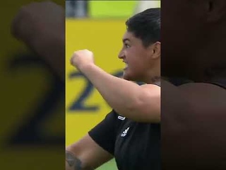 Le Haka des Black Ferns contre l'cosse !  #shorts
