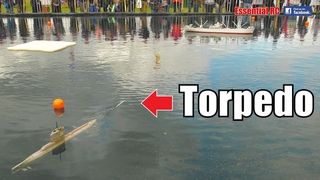 AMAZING RC SUBMARINE TORPEDO FIRING/LAUNCH DEMONSTRATION