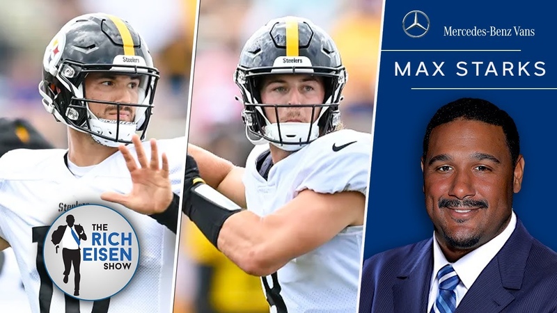 Ex Steeler Max Starks on Who Has the Edge in Pittsburgh s QB Competition, The Rich Eisen