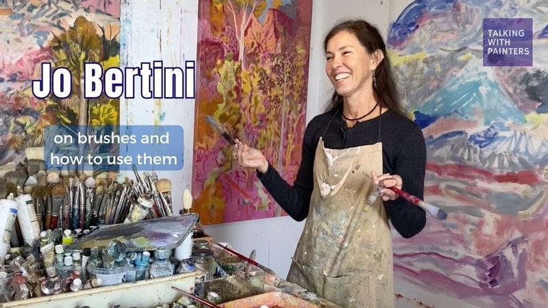 Jo Bertini talks with Maria Stoljar about brushes and how to use
