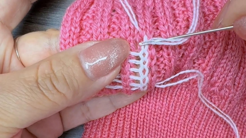 How to Repair a Hole in a Sweater, , a Way to Mend a Hole in a