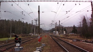 Осенние Холщевики и дневной рейс из Шаховской в Москву - ЭП2Д-0061