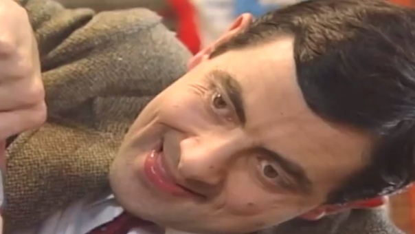 Mr Bean Making a