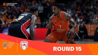 Valencia Basket-Olympiacos Piraeus | Round 26 Highlights | 2023-24 Turkish Airlines EuroLeague