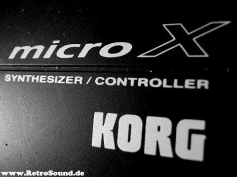 KORG micro X Synthesizer Bass