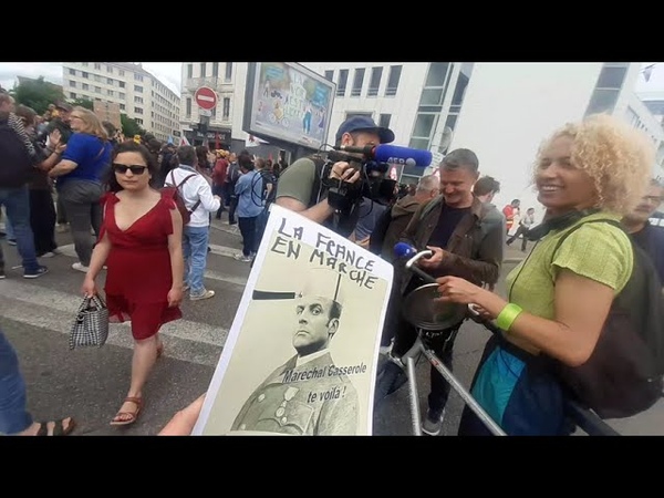Lyon donne une leçon de résistance au triste sire Macron. 8 mai