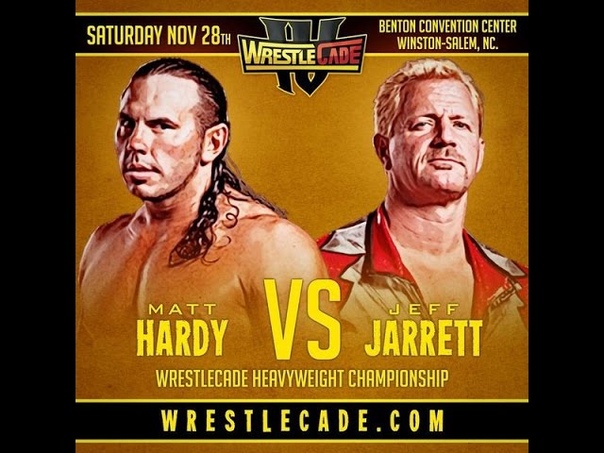 Hardy vs Jarrett at Wrestle