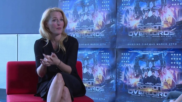 Gillian Anderson Interview, , MCM London Comic
