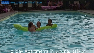 Holiday agriturismo with private swimming pool in Liguria, Italy.