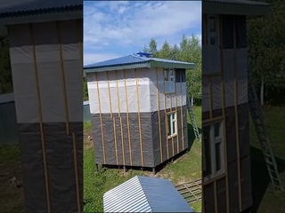 Строительство шестигранного дома на Стооркросте (г.).