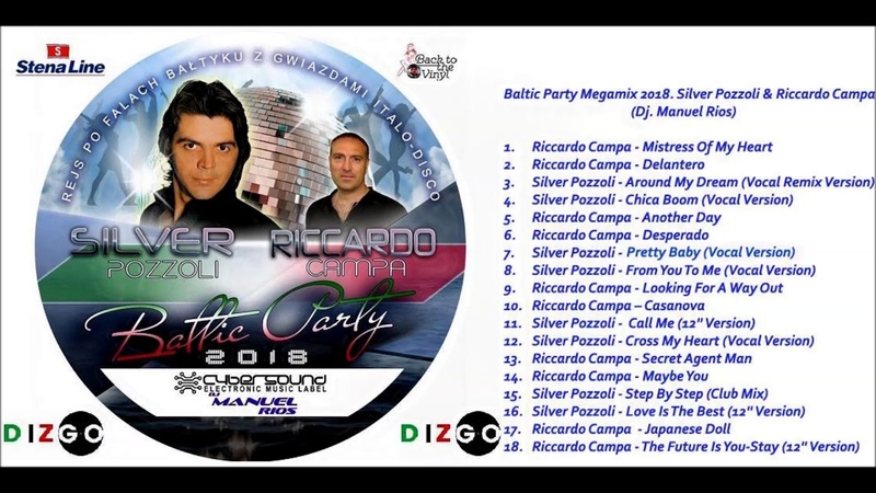 Baltic Party Megamix 2018 Silver Pozzoli Riccardo Campa Dj Manuel