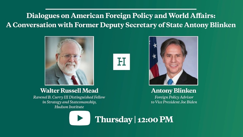 A Conversation with Former Deputy Secretary of State Antony