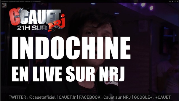 Indochine College boy Live CCauet sur