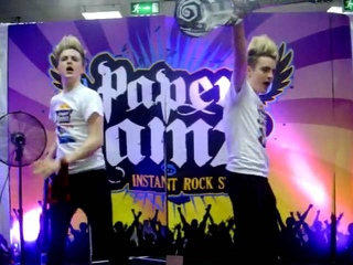John & Edward (Jedward) in Smyths Toystore Dublin *under pressure/talking*