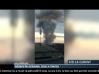 A cincea zi de rzboi a fost marcat de confruntri violente ntre armata ucrainean i cea rus.