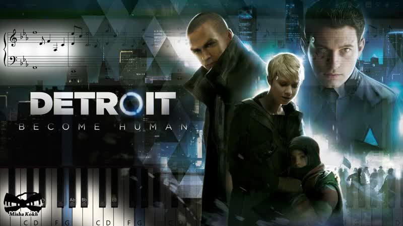 Little One, Detroit: Become Human OST Piano Tutorial, Sheets, MIDI
