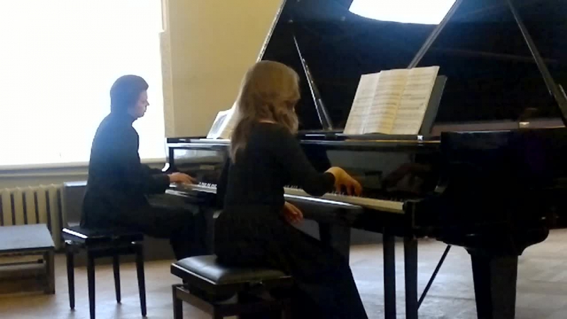 М. Равель. Моя Матушка Гусыня. Анна Зотова и Борис