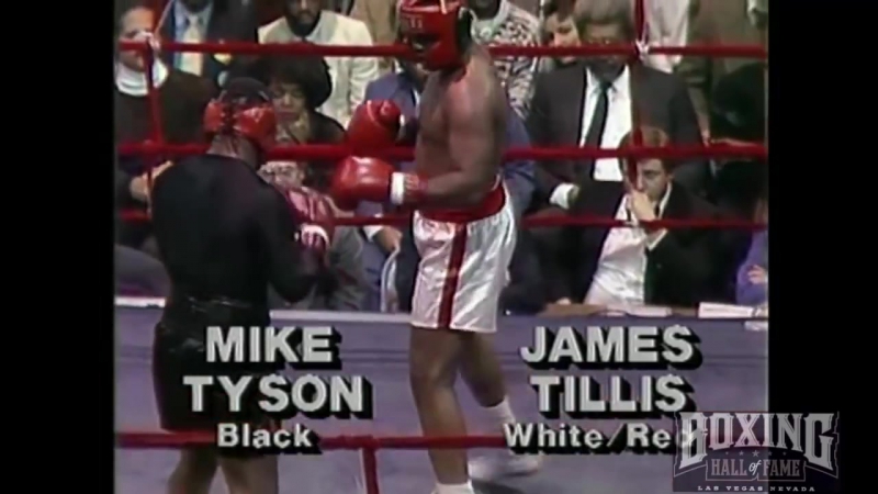 Mike Tyson James Tillis Exhibition 1987