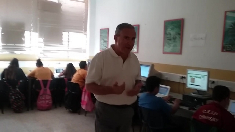 Computer Classroom of Chess 6rd Grade CEIP CHIMISAY