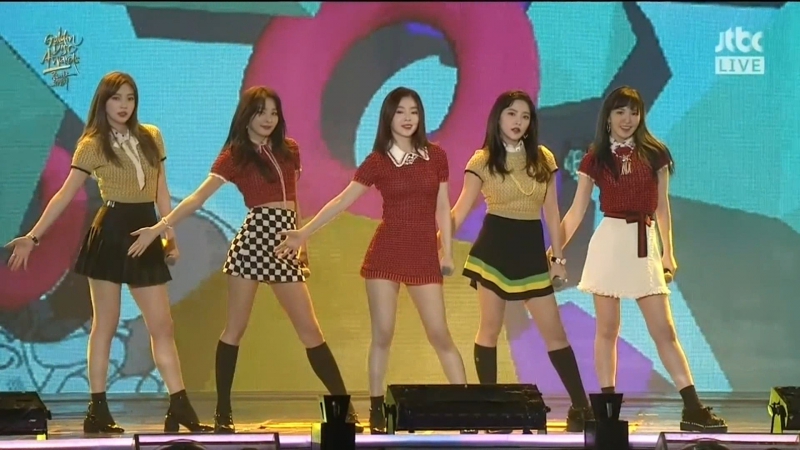 170114 Red Velvet One Of These Nights + Russian Roulette The 31st Golden Disk