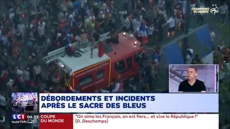 A écouter témoignage dun policier sur les émeutes des Champs Elysées. Les hordes